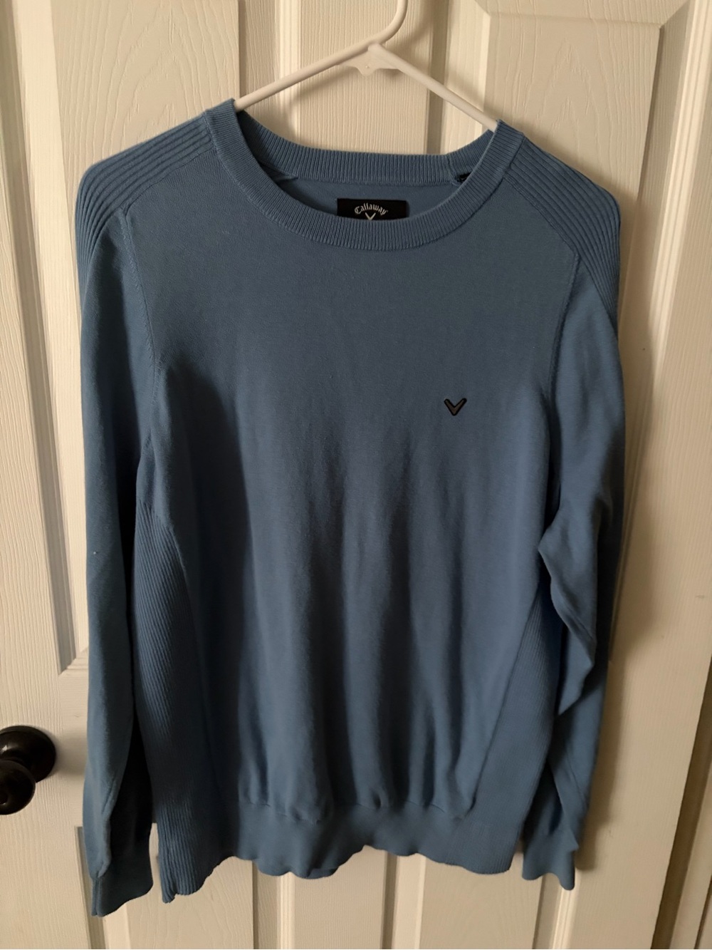 Men’s Callaway Blue Golf Sweater Size Medium
